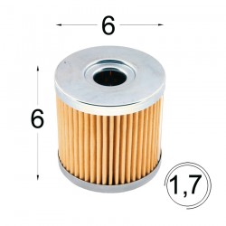 Filter olja VICMA 10014 - Hyosung